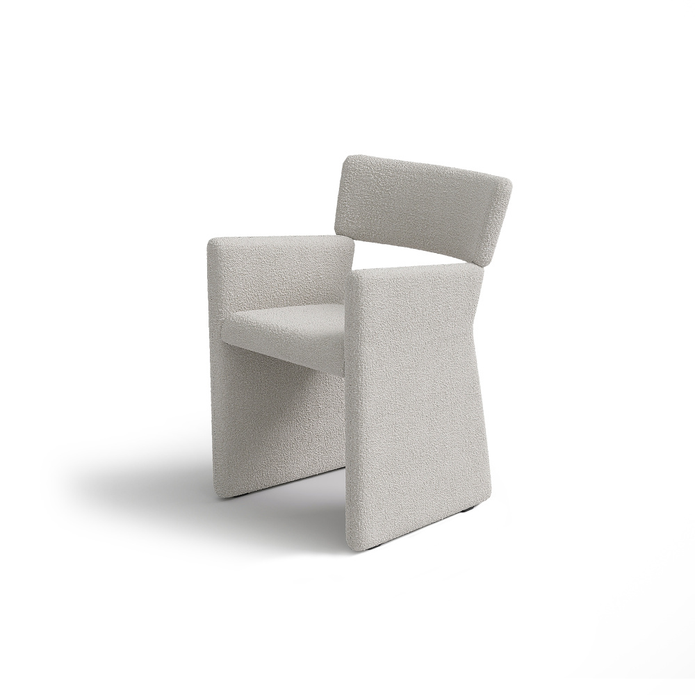 Кресло Harry, букле, белый