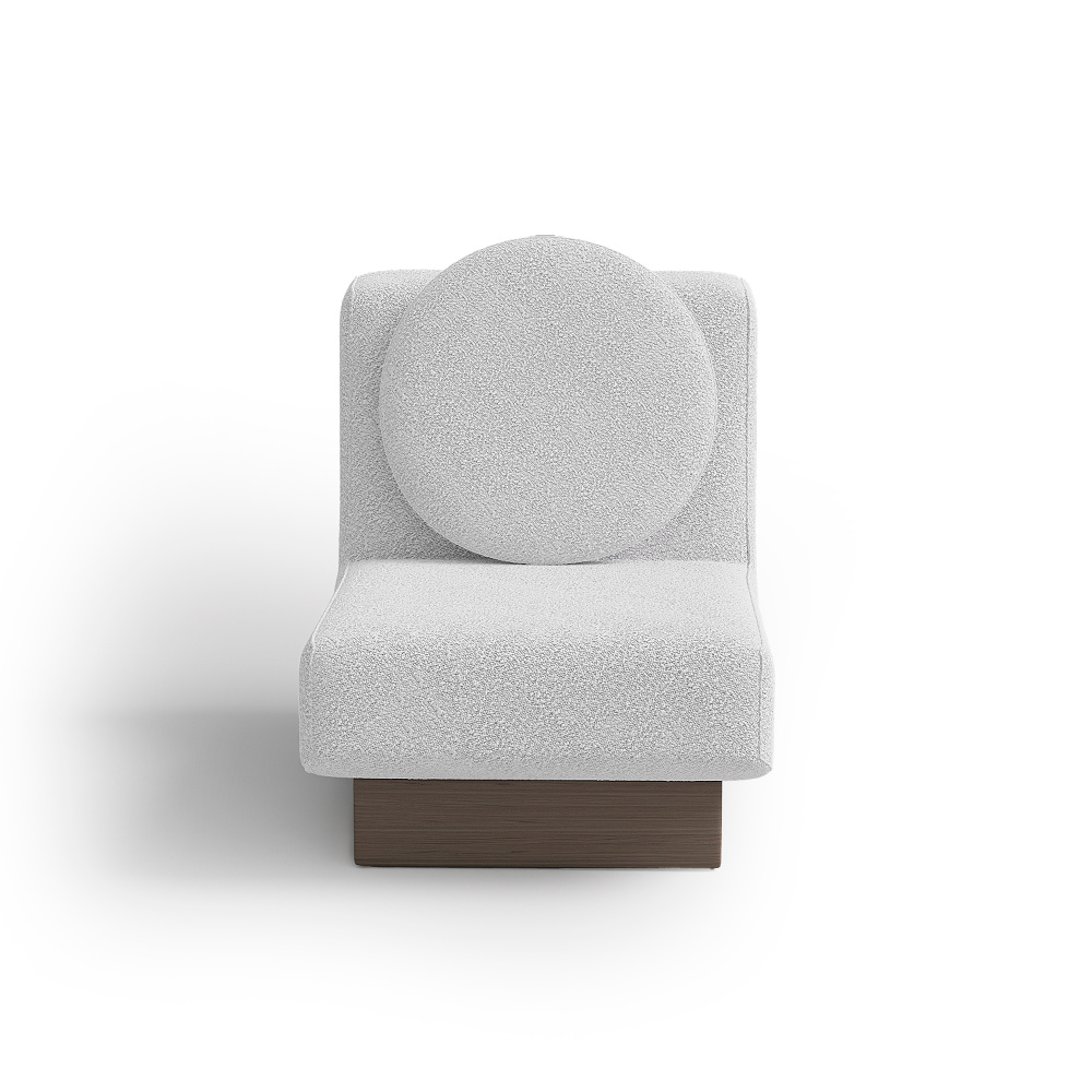 Кресло Catalonia букле, белый