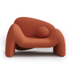 Кресло Natan букле, оранжевый
