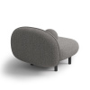 Кресло Stone, букле, серый