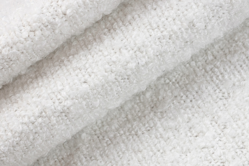 Кресло Stone, букле, белый